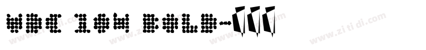 UDC 104 Bold字体转换